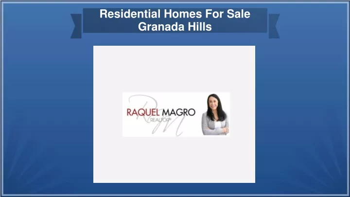 residential homes for sale granada hills