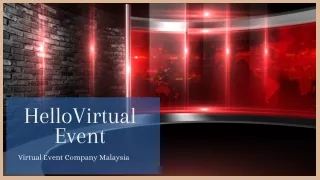 Virtual Event KL in Malaysia
