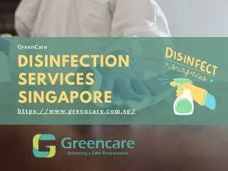 Get NEA- Approved Disinfection Services - GreenCare