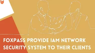 foxpass provide iam network security system