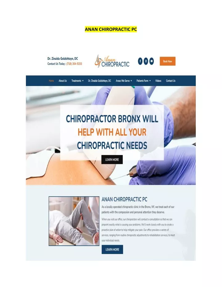 anan chiropractic pc