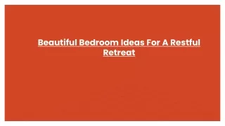 beautiful bedroom ideas for a restful retreat