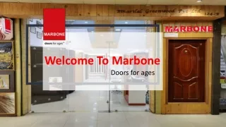Flush Doors | Marbone Doors for Ages