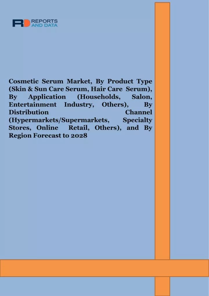 cosmetic serum market by product type skin