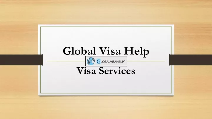 global visa help
