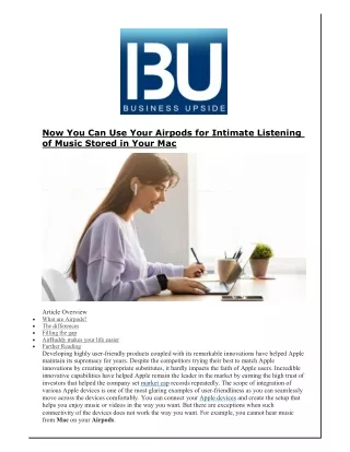 now you can use your airpods for intimate