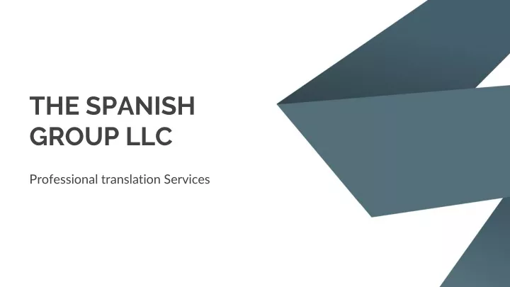 the spanish group llc