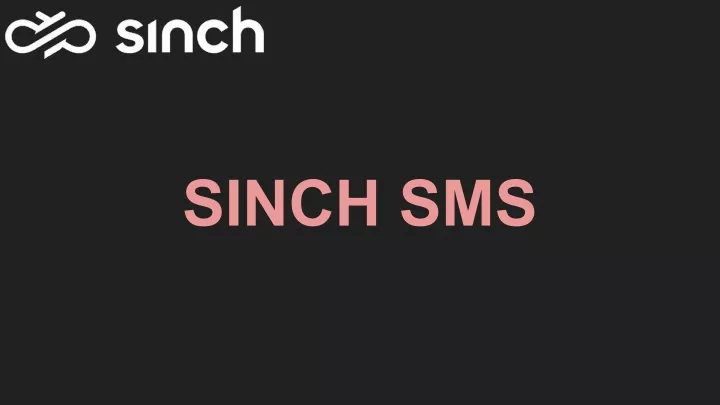 sinch sms