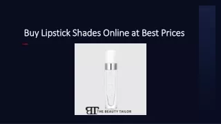 Buy Lipstick Shades Online at Best Prices