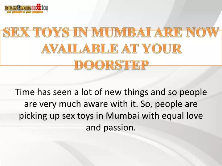 sex toys in mumbai are now available at your doorstep