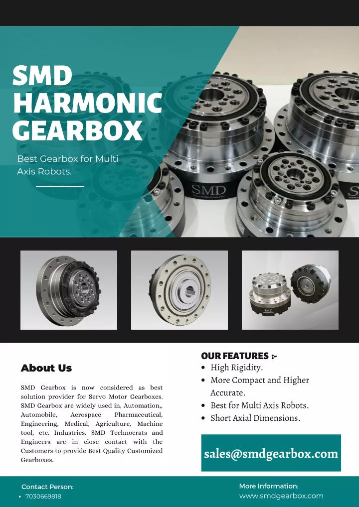 smd harmonic gearbox