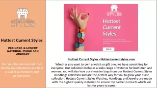 Hottest Current Styles - Hottestcurrentstyles.com