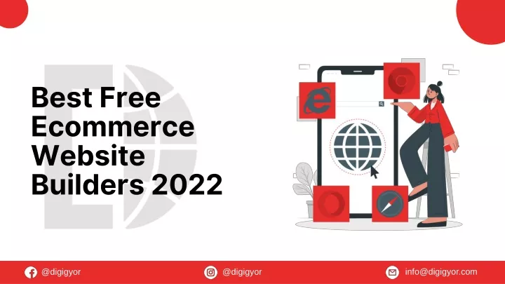 best free ecommerce website builders 2022