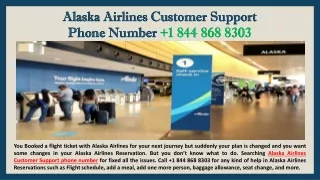 alaska airlines customer support phone number