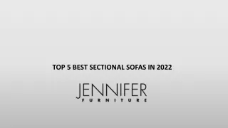 top 5 best sectional sofas in 2022