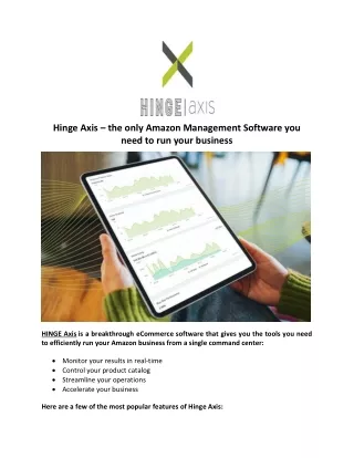 Amazon Management Software you need to run your business