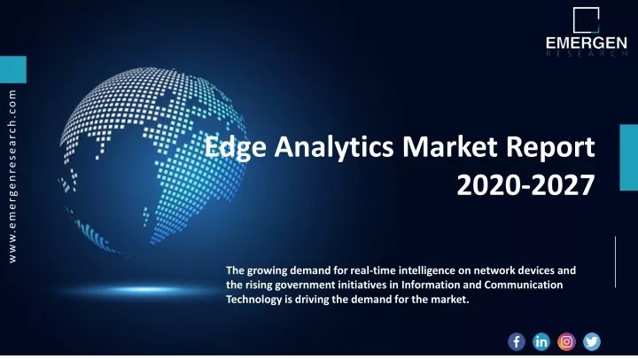 edge analytics market report 2020 2027