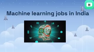 machine learning jobs in india