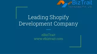 leading shopify development company