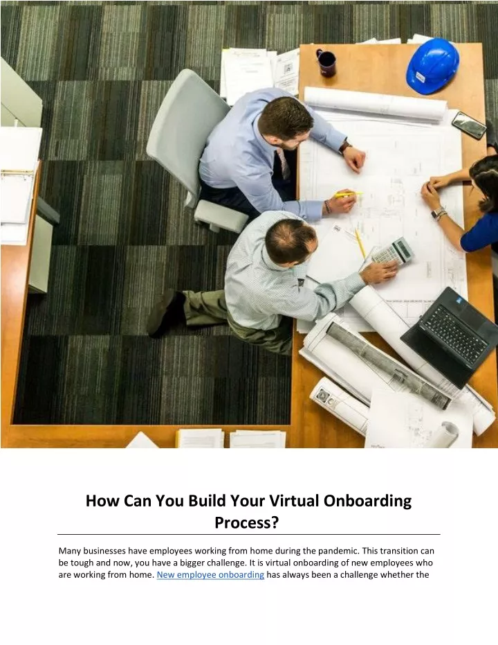 how can you build your virtual onboarding process