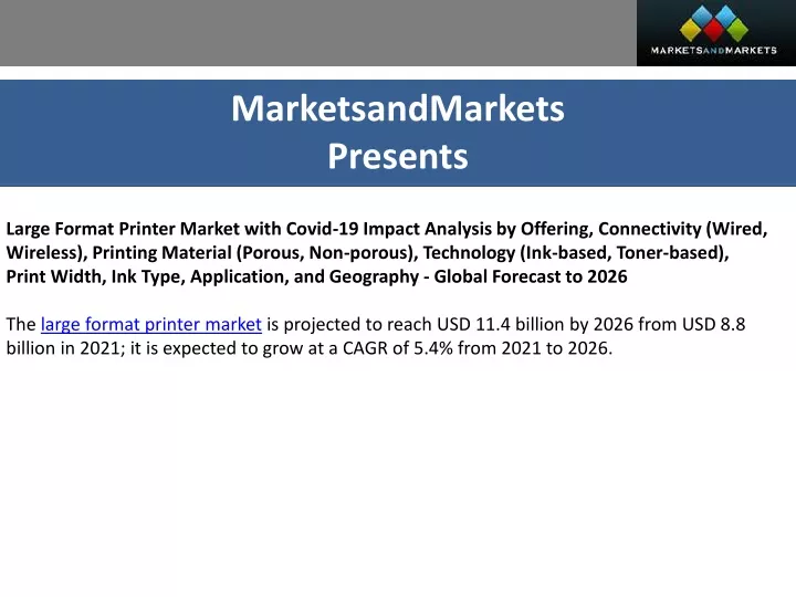 marketsandmarkets presents