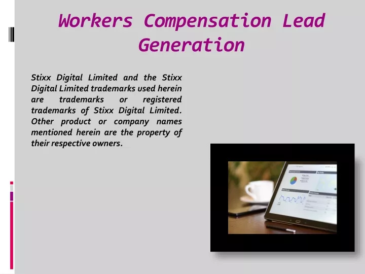 workers compensation lead generation