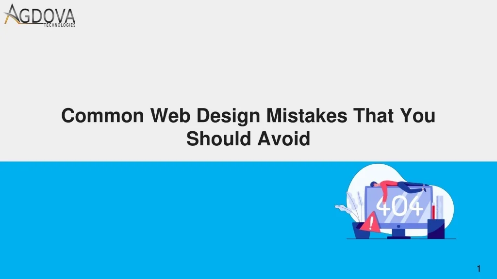 PPT - Common Web Design Mistakes That You Should Avoid PowerPoint ...