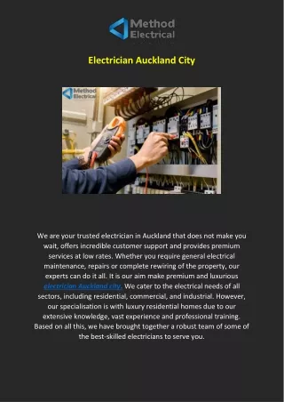 Electrician Auckland City