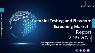 prenatal testing and newborn screening market