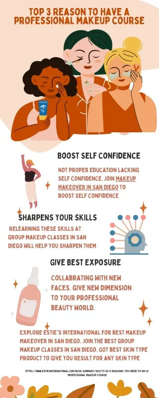 top 3 reason to have a professional makeup course