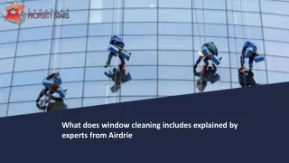 what does window cleaning includes explained