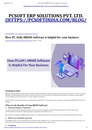 How-PC-Softs-HRMS-Software-is-helpful-for-your-business