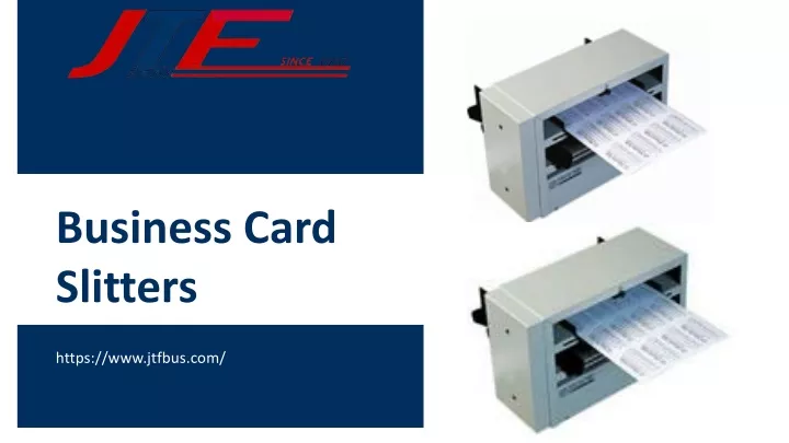 business card slitters