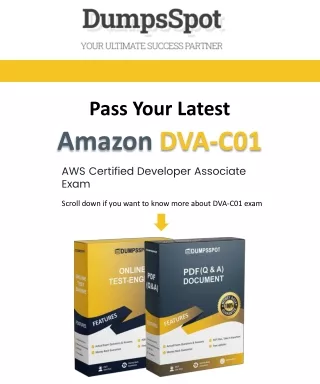 Amazon DVA-C01 Dumps Question Answers - DumpsSpot