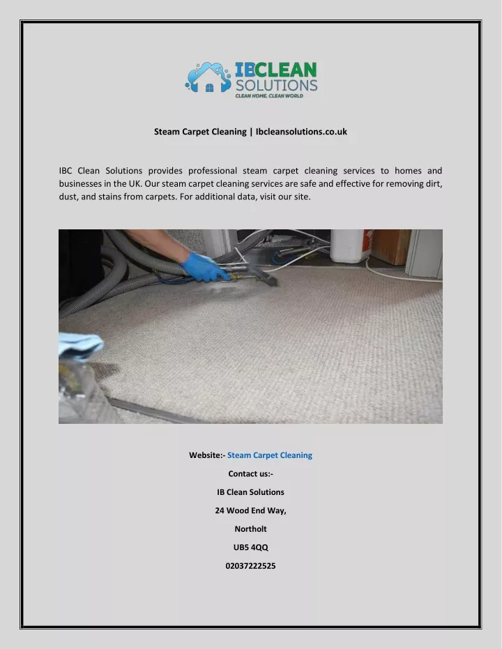steam carpet cleaning ibcleansolutions co uk