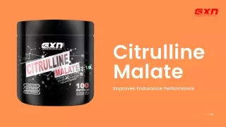 GXN Citrulline Malate | High Anti-Inflammatory Supplement