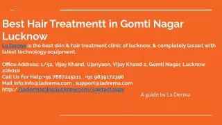 Best Hair Treatmentt in Gomti Nagar Lucknow