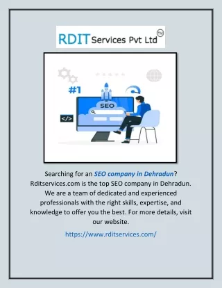 searching for an seo company in dehradun