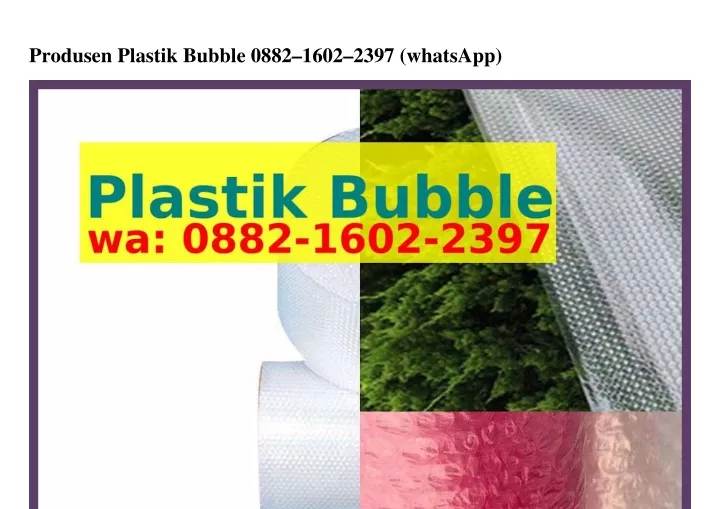 produsen plastik bubble 0882 1602 2397 whatsapp