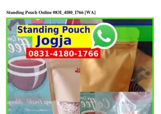 standing pouch online 083i 4i80 i766 wa