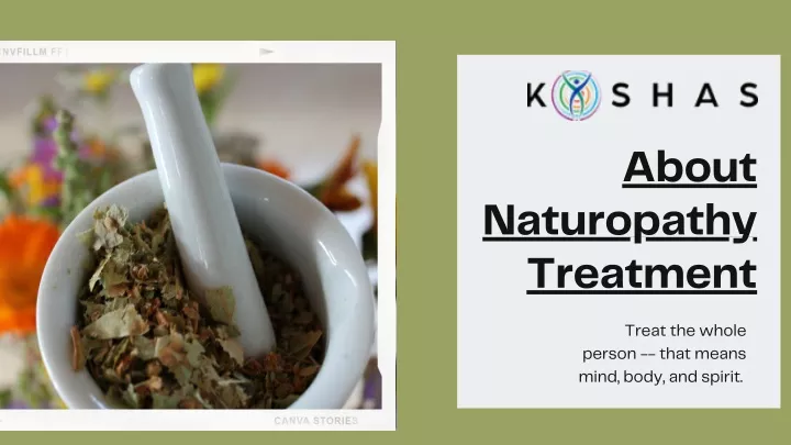 Ppt About Naturopathy Treatment Powerpoint Presentation Free Download Id11277039