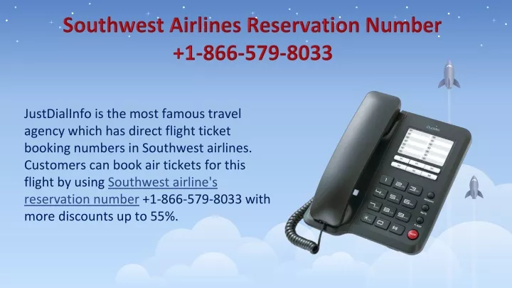 southwest airlines reservation number