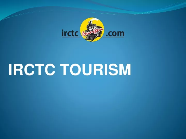 irctc tourism