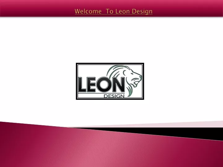 welcome to leon design