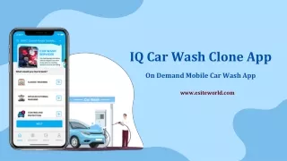 iq car wash clone app on demand mobile car wash