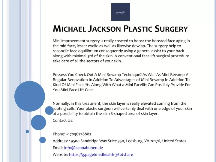 michael jackson plastic surgery