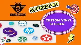 Social Media Stickers / Banners • Vinyl Status