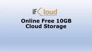 online free 10gb cloud storage