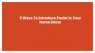 9 ways to introduce pastel in your home d cor