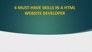 6-Must-Have-Skills-in-A-HTML-Website-Developer